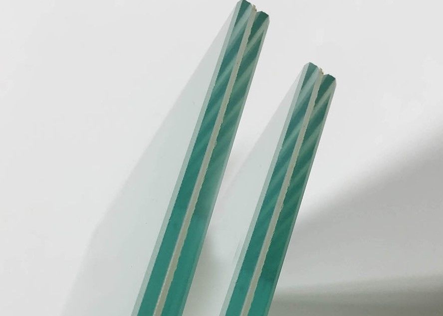 Kolorowe szkło laminowane PVB Bezbarwne Hartowane płaskie zakrzywione 6 mm do 40 mm